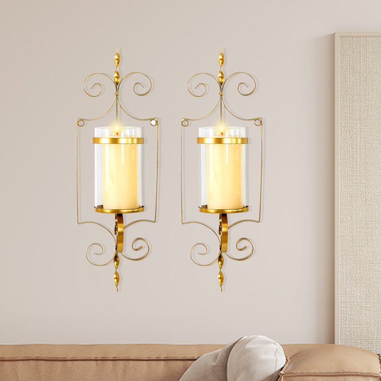 20.6 H Iron Wall Wall Sconce